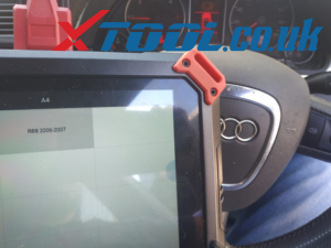 Xtool PAD2 2004 Audi A4 Mileage in cluster change