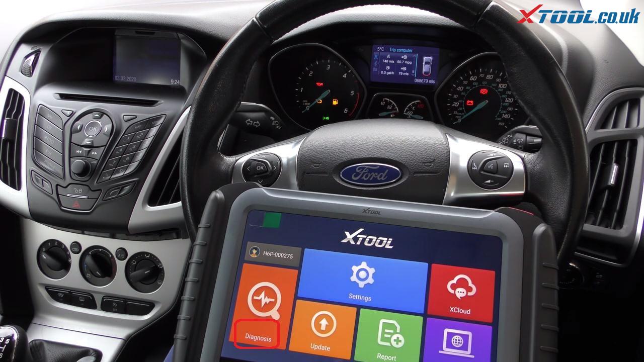 XTOOL X100 PAD3 Three-minute Ford Vehicle Mileage Correction & Adjustment