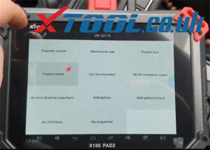 Xtool X100 Pad2 Pro Vw Car List 11