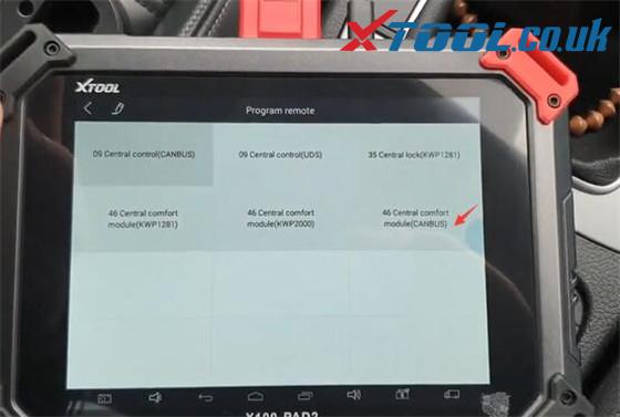 Xtool X100 Pad2 Pro Vw Car List 12