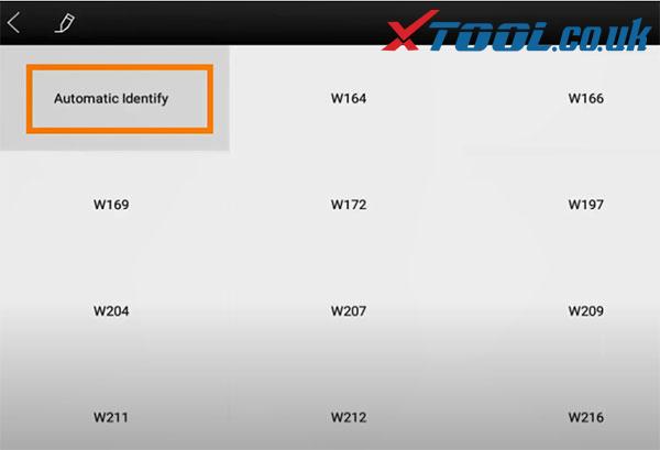 Xtool X100 Pad3 Benz Immo Car List 7