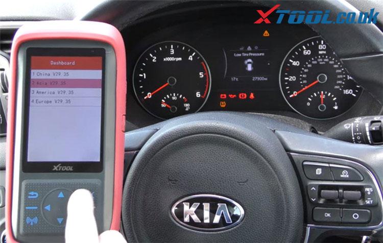 X100 Pro2 Kia Mileage Correction Car List 2