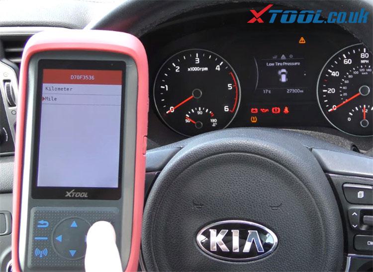 X100 Pro2 Kia Mileage Correction Car List 6
