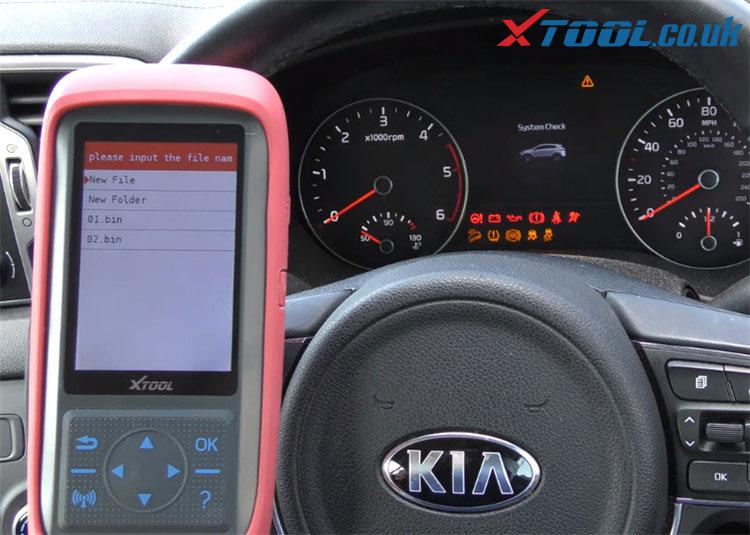 X100 Pro2 Kia Mileage Correction Car List 7