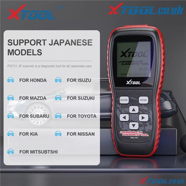 Xtool Ps701 Diagnose Japanese Cars Guide 1