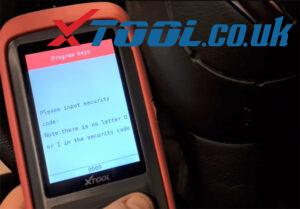 Xtool X100 Pro2 Citroen Key Program Guide 9