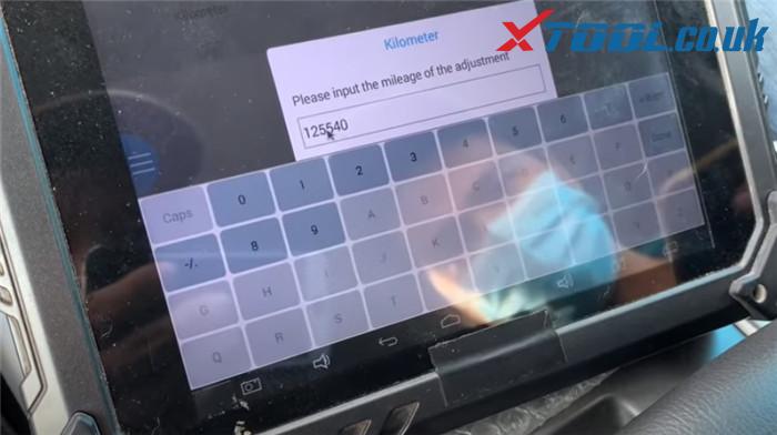 Xtool X100 Pad2 Change Mileage Ford Egde 2013 5