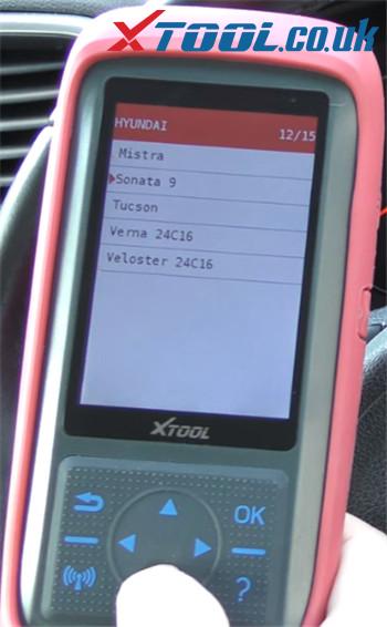 Xtool X100 Pro2 Hyundai Odometer Car List 4