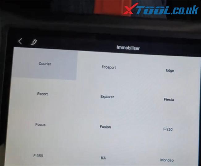 Xtool X100 Pad3 Program Ford Ecosport 2014 6