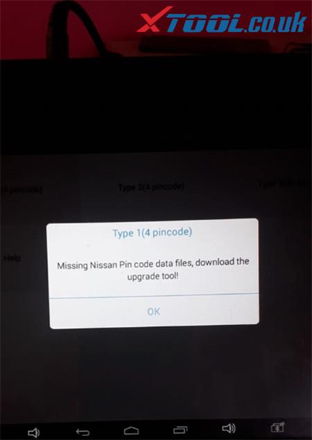X100 Pad2 Pro Data File Missing Solution 1