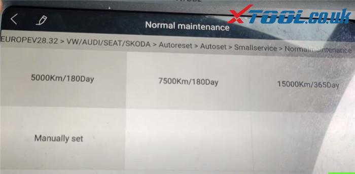 Xtool A80 Pro Reset Service Vw Jetta 6