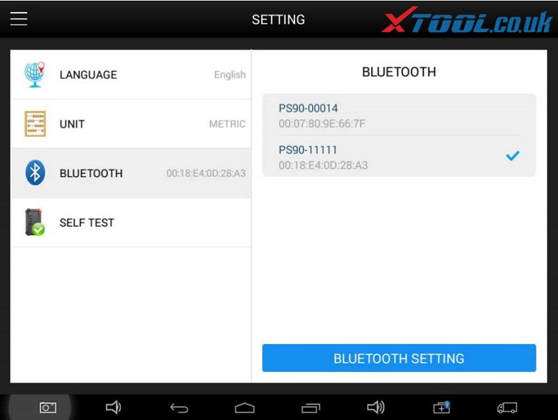 Xtool Ps90 Bluetooth Connection 06