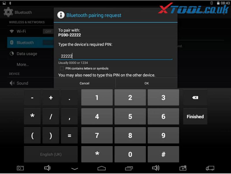 Xtool Ps90 Bluetooth Connection 10