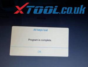 Xtool X100 Pad3 Program Chevy Cruze Akl 9