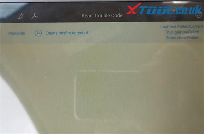 Xtool X100 Pad3 Solve Chevy Avalanche P0300 Trouble 7