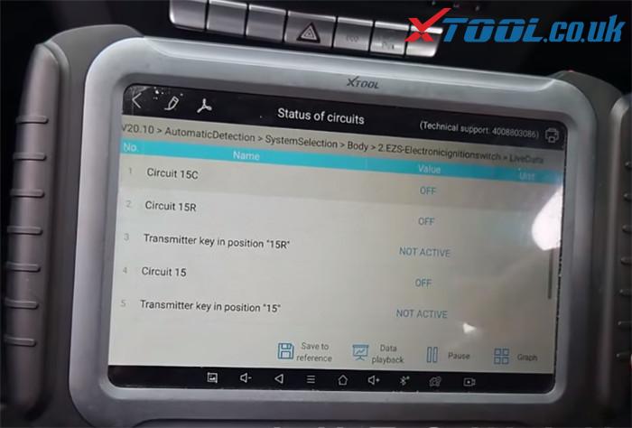 Xtool A80 Pro Test Eis 2013 Benz C220 W204 3