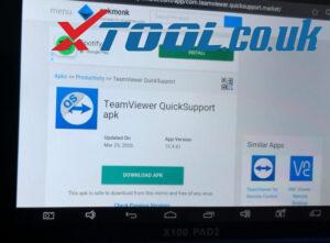 Xtool Tablet Series Teamviewer App Update 5