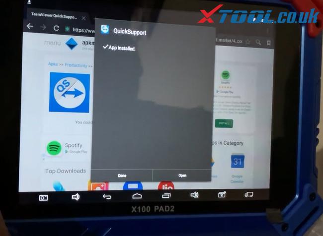 Xtool Tablet Series Teamviewer App Update 9