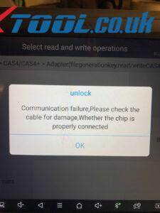 Xtool H6 Pro Read Write Bmw Cas4 03