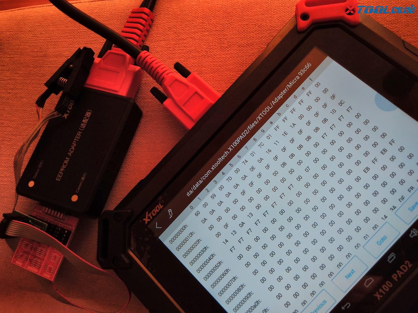 Xtool X100 Pad2 Eeprom 93c76 04