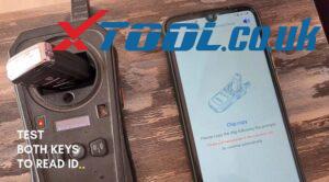 Xtool X100 Pad2 Program New Jaguar Landrover 2014 Smart Key 06