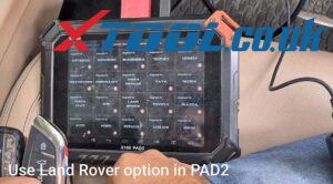 Xtool X100 Pad2 Program New Jaguar Landrover 2014 Smart Key 12