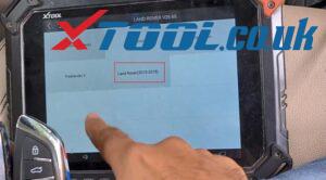 Xtool X100 Pad2 Program New Jaguar Landrover 2014 Smart Key 13