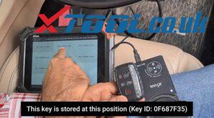 Xtool X100 Pad2 Program New Jaguar Landrover 2014 Smart Key 20