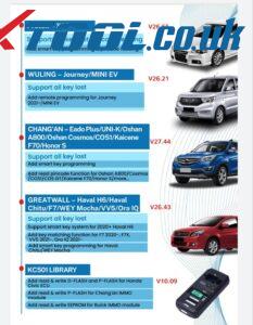 Xtool August Update Log 02