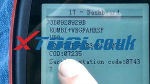 Xtool V401 Disable Seat Belt Alarm 06