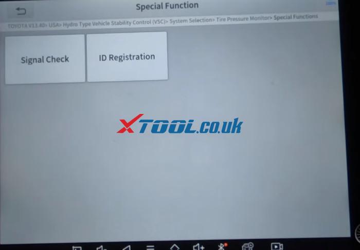 Xtool D8 Toyota Active Test Special Function 14