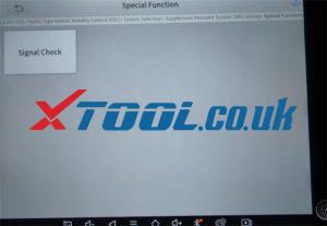 Xtool D8 Toyota Active Test Special Function 17