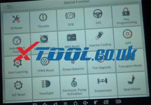 Xtool D8 Toyota Active Test Special Function 2